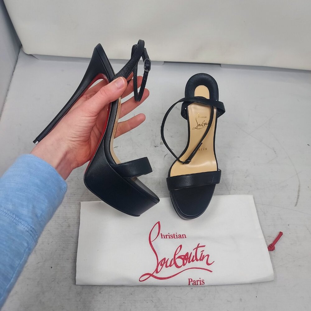 Christian Louboutin Black Sandals